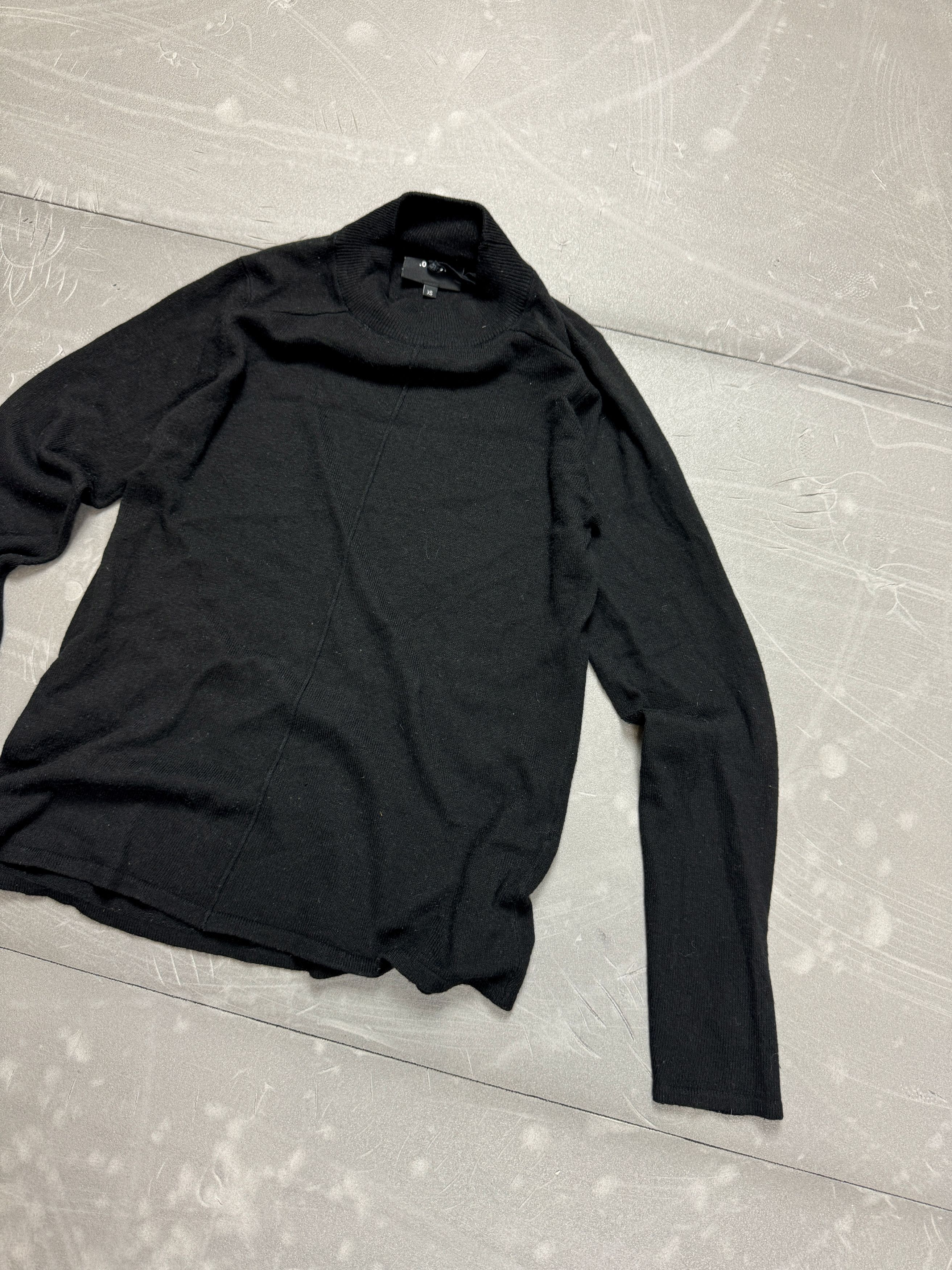 Vintage .Object black sweater turtleneck retro coquette aesthetic Size XS / US 0-2 / IT 36-38 - 4 Thumbnail