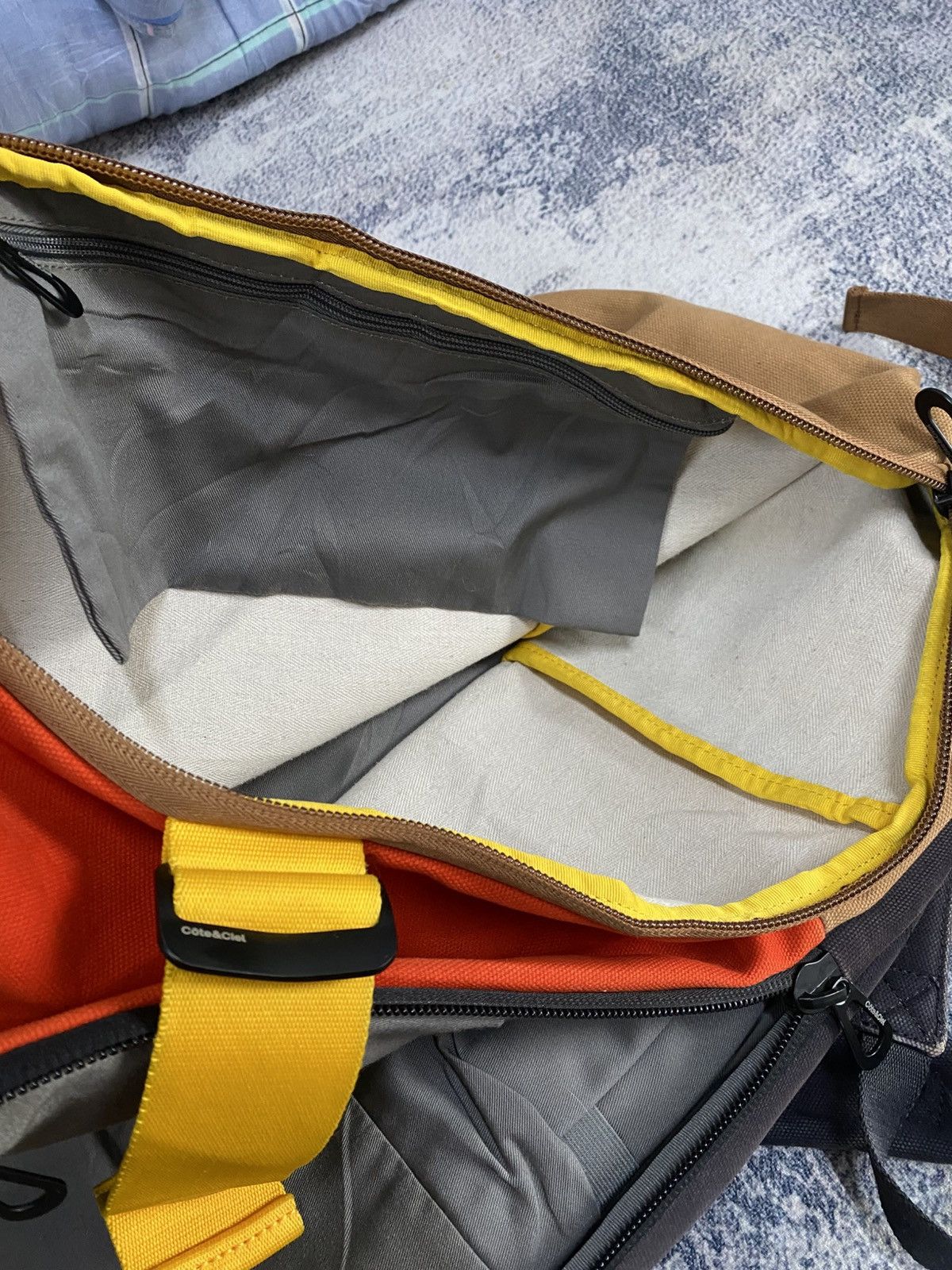 Cote&Ciel Cote&ciel yohjiyamamoto backpack colour block Size ONE SIZE - 7 Thumbnail