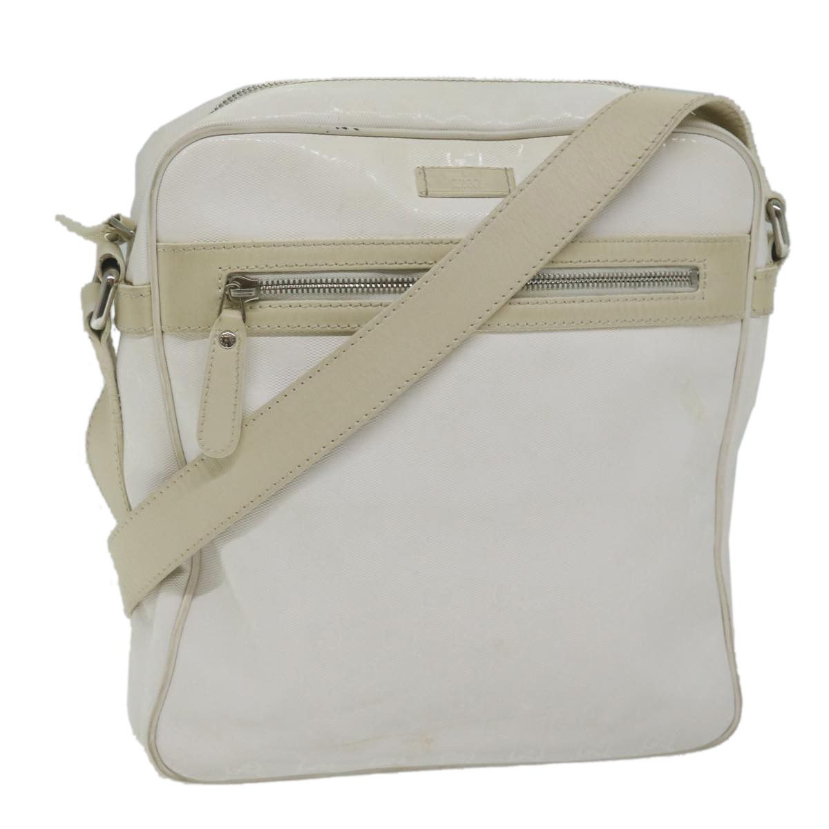 image of Gucci GG Implementation Shoulder Bag White 201448 Auth 62086, Women's
