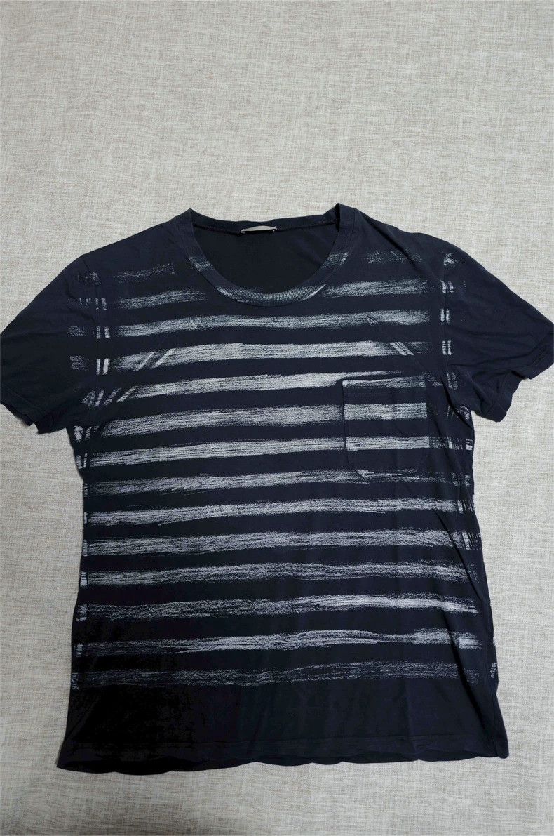 Dior Dior Black and white hand-painted wind chalk striped pocke Size L / US 10 / IT 46 - 1 Thumbnail