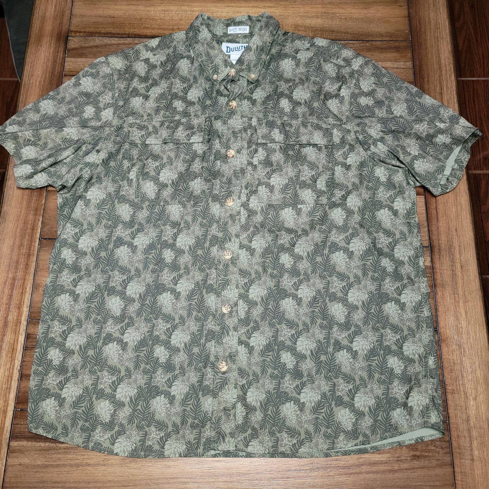 Duluth Trading Company Duluth Trading Co Full Button Standard Fit Shirt - Size XL Size US XL / EU 56 / 4 - 1 Thumbnail