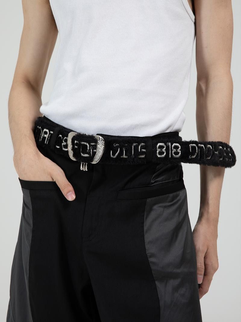 VIBE Vibe Vintage Belt Riveted Belts Menswear Accessories Size ONE SIZE - 1 Thumbnail