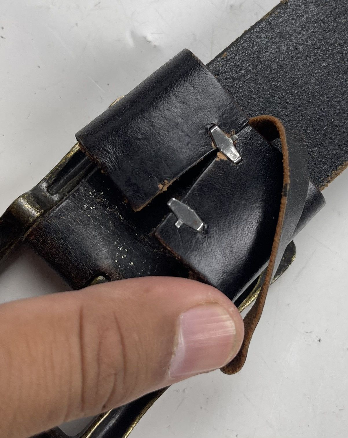Diesel diesel spiked belt tc49 Size 36 - 8 Thumbnail
