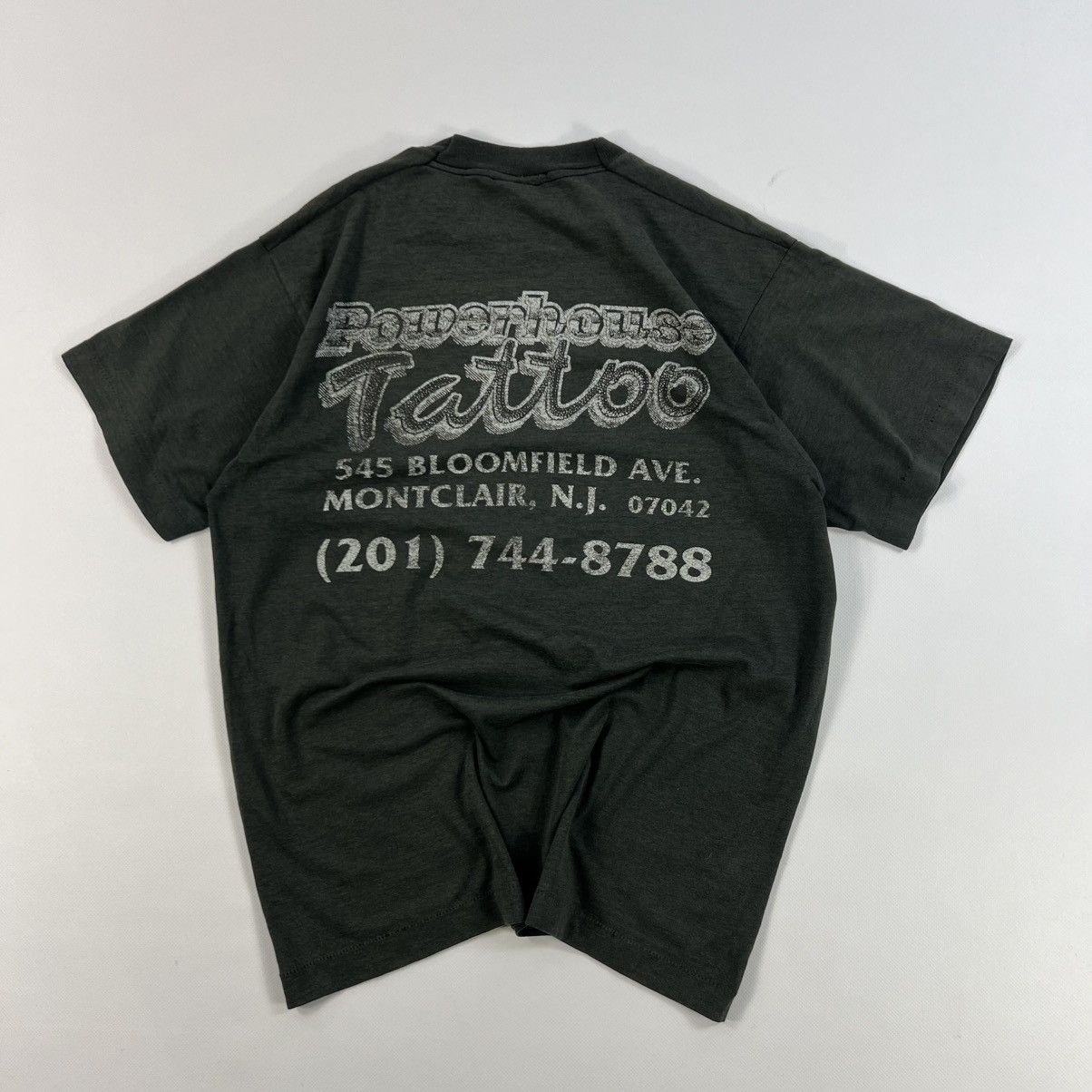 Vintage D CROWE TATTO 1990 T-SHIRT JERSEY VINTAGE SCREEN STARS 90S Size US L / EU 52-54 / 3 - 4 Thumbnail