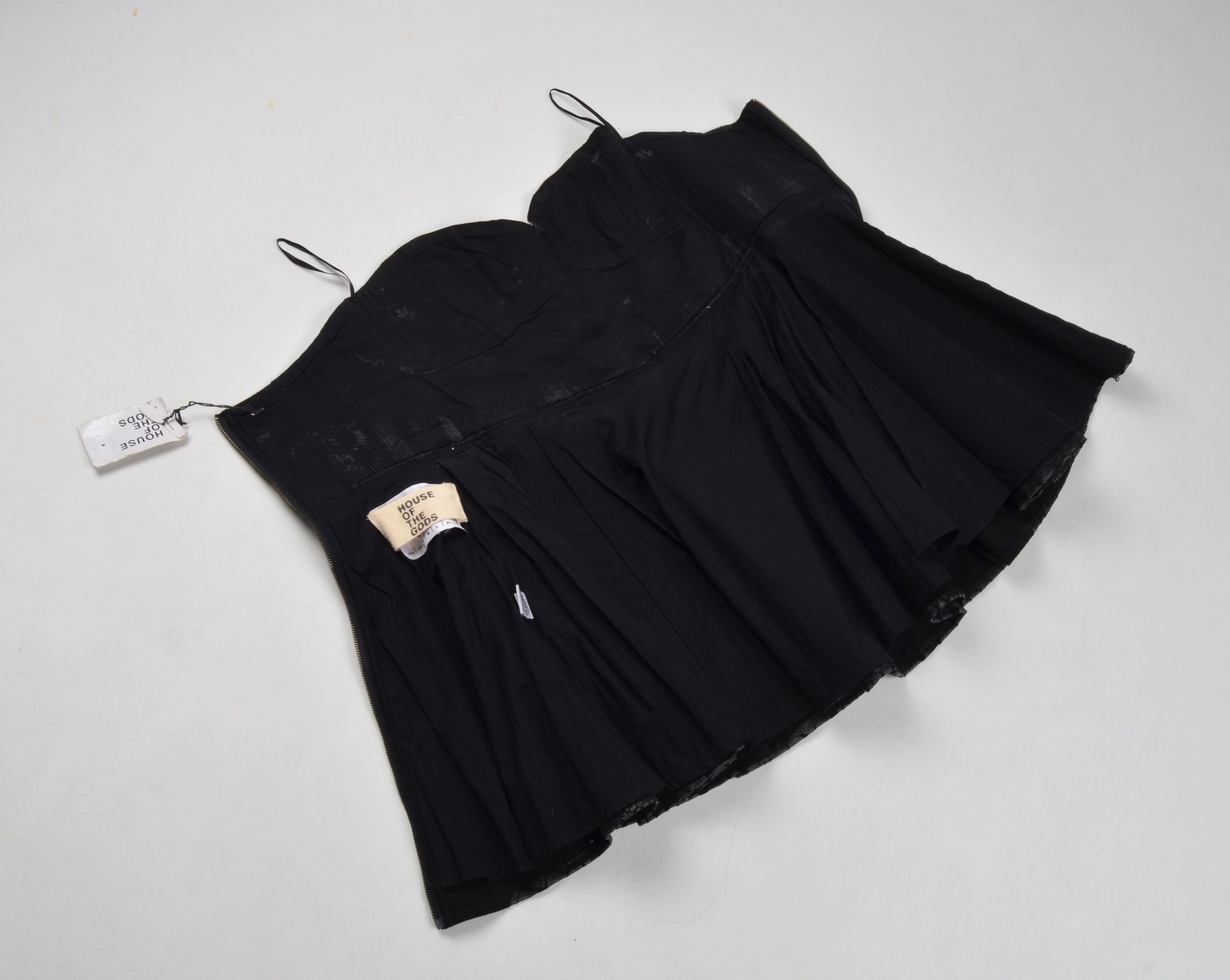 Designer × House Of The Gods House Of The Gods Strapless Grunge Fit & Flare Mini Dress Size S / US 4 / IT 40 - 9 Thumbnail