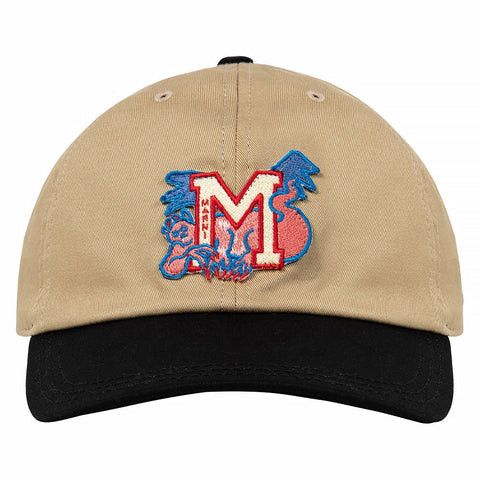 Marni o1mle1025 Size: S / M Patch Baseball Hat / Cap in Multicolor Size ONE SIZE - 1 Preview