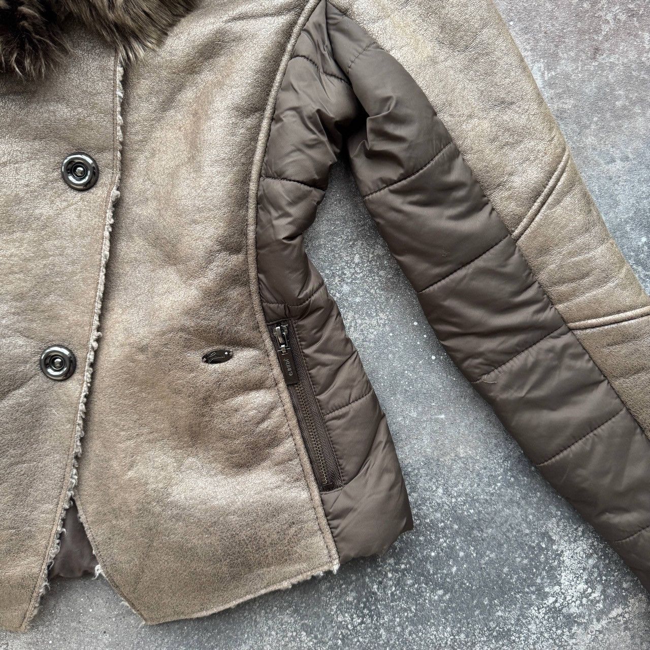 20471120 Gaudi Vintage Avant Garde Y2K Faux Fur Jacket Size M / US 6-8 / IT 42-44 - 8 Thumbnail