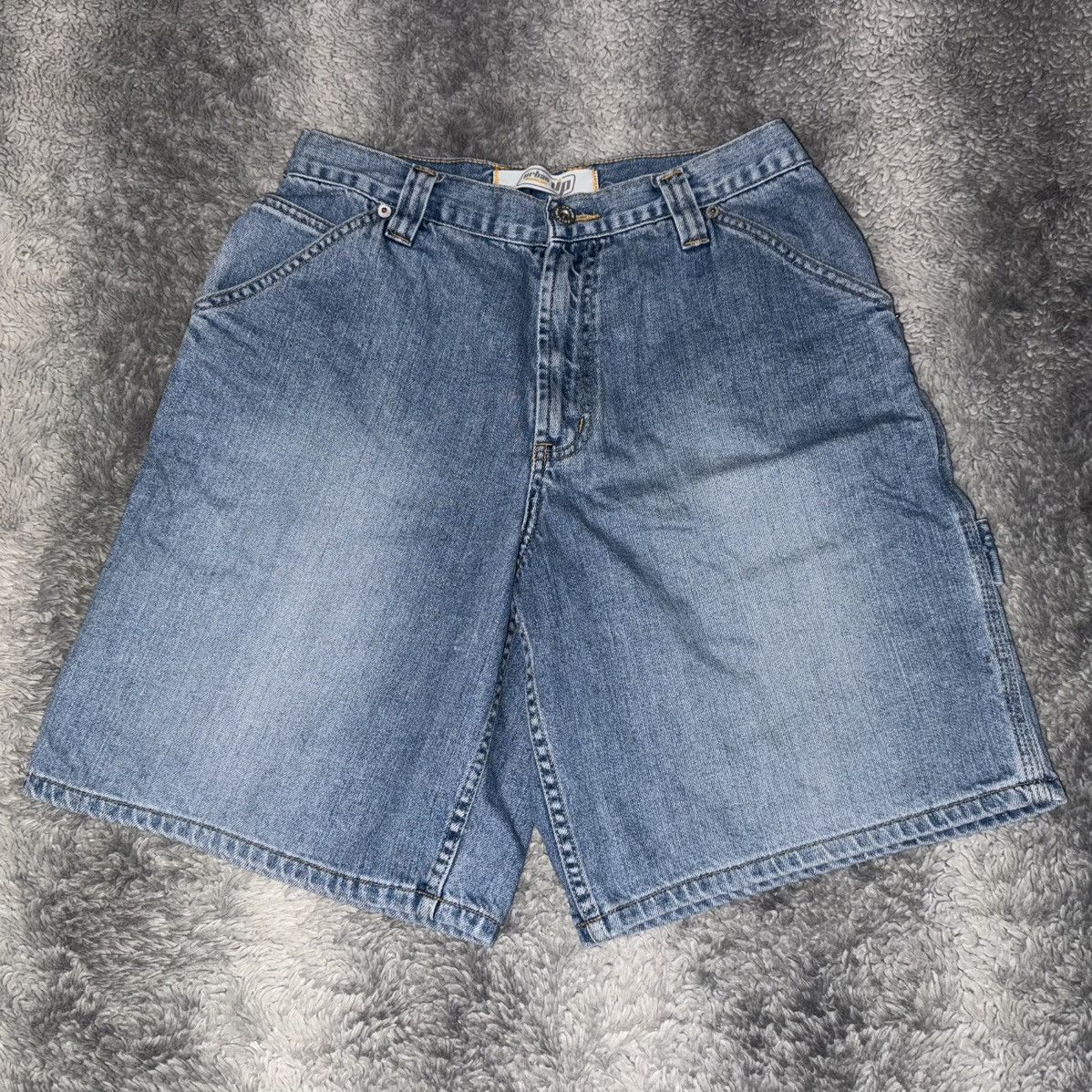 West Coast Choppers WEST COAST CHOPPERS VINTAGE DENIM/JEAN SHORTS Size US 29 - 3 Thumbnail