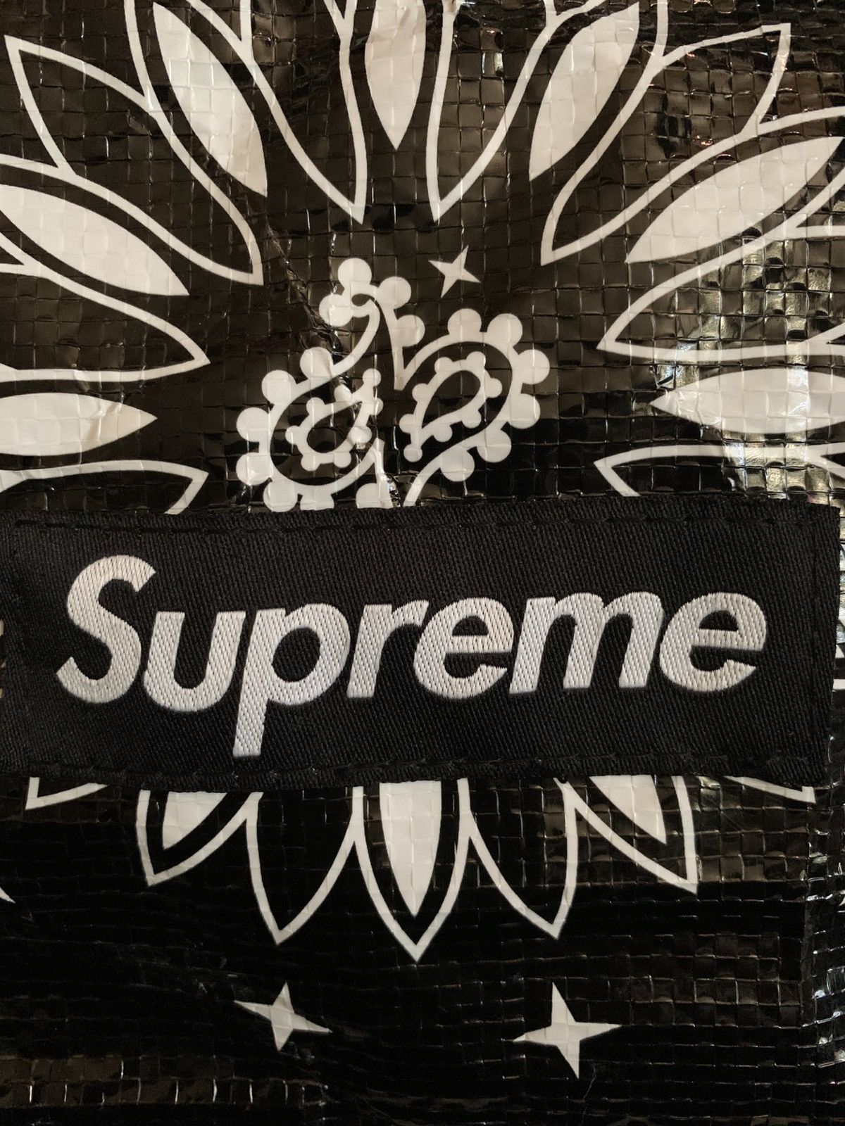 Supreme Paisley Shoulder Bag