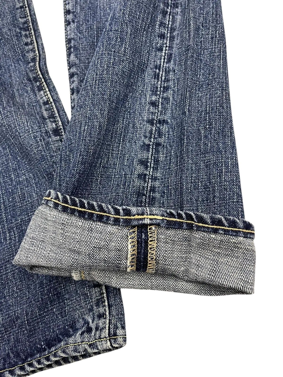 Full Count & Co. FULLCOUNT & CO. Japan 1414 Distressed Denim Size US 30 / EU 46 - 14 Thumbnail
