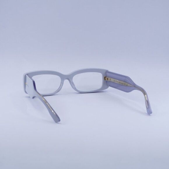 Gucci 🕶️ New Gucci GG1528S 005 Light Grey/Clear Sunglasses Size ONE SIZE - 7 Thumbnail