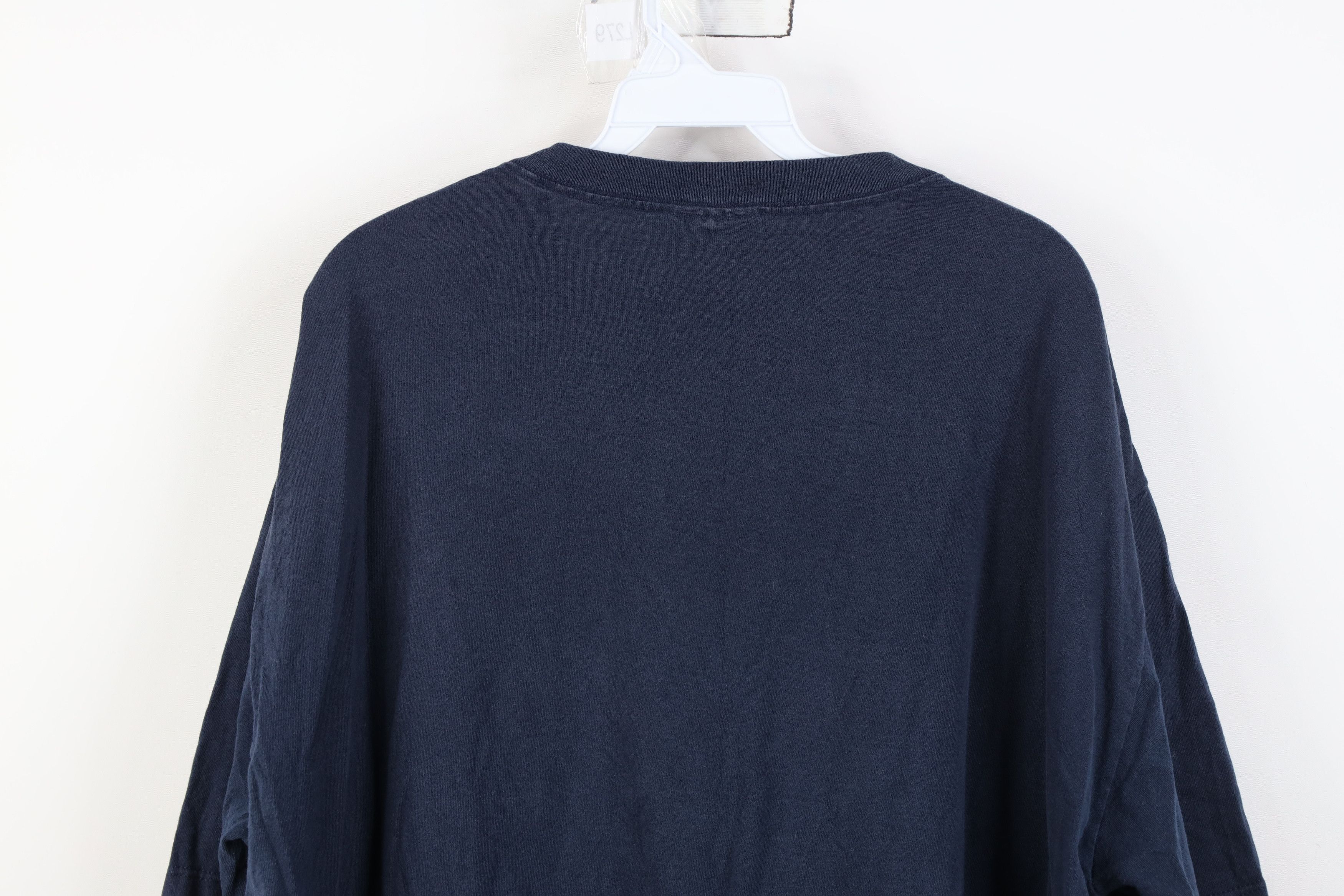 K-Swiss Vintage 90s K Swiss Classics Spell Out Box Logo T-Shirt Blue Size US XXL / EU 58 / 5 - 14 Thumbnail