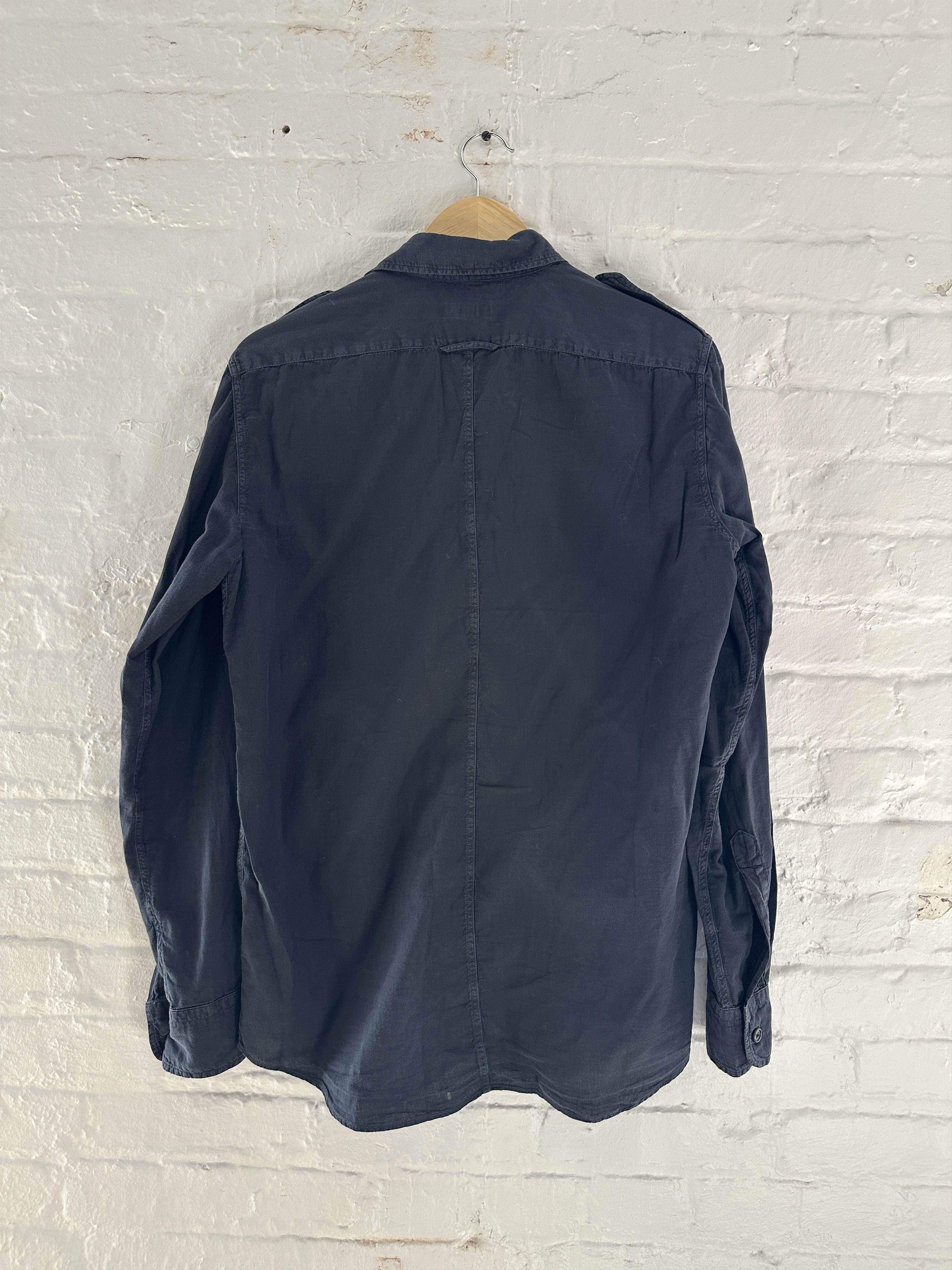 Dries Van Noten Dries Van Noten Military Shirt Size US S / EU 44-46 / 1 - 3 Thumbnail