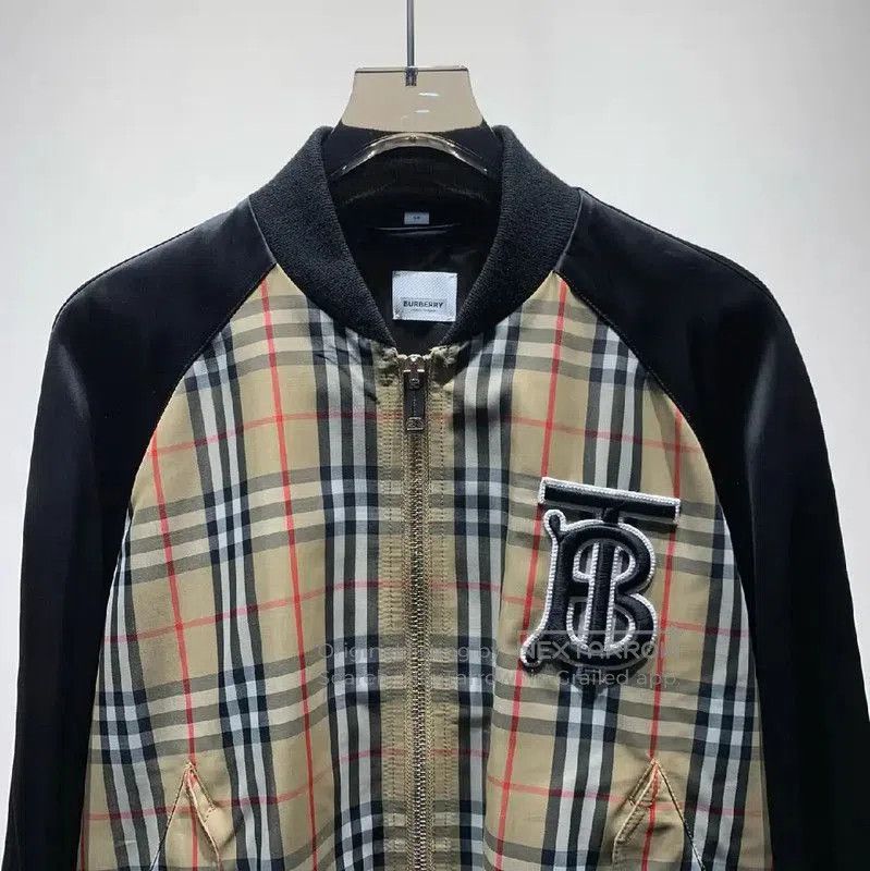 Burberry Burberry Gray Cotton Men's Outerwear Jacket. Size US M / EU 48-50 / 2 - 3 Thumbnail