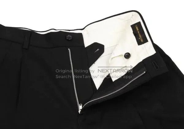 Comme des Garcons Comme Des Garcons size S Black retro arc deformation pants Size 23" - 6 Thumbnail