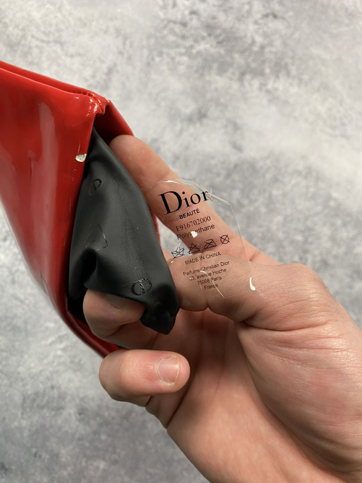 Dior Christian Dior Parfums Cosmetic Makeup Beaute Varnished bag Size ONE SIZE - 7 Thumbnail
