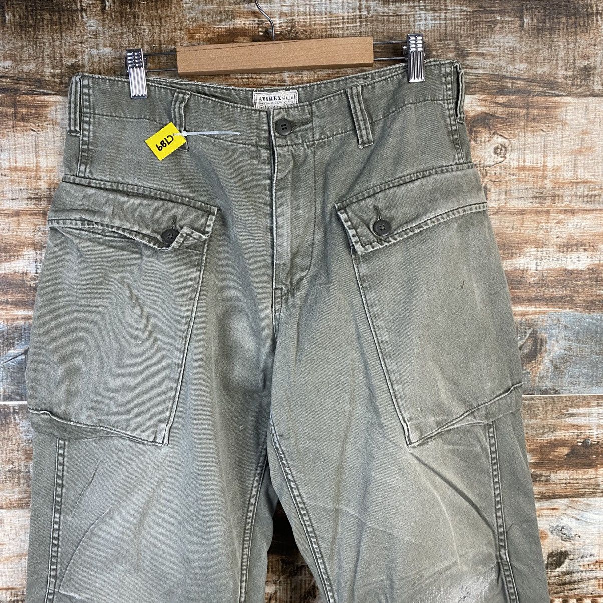 Avirex DL Avirex Green big pocket Cargo Multipocket Pants #C789 Size US 30 / EU 46 - 11 Thumbnail