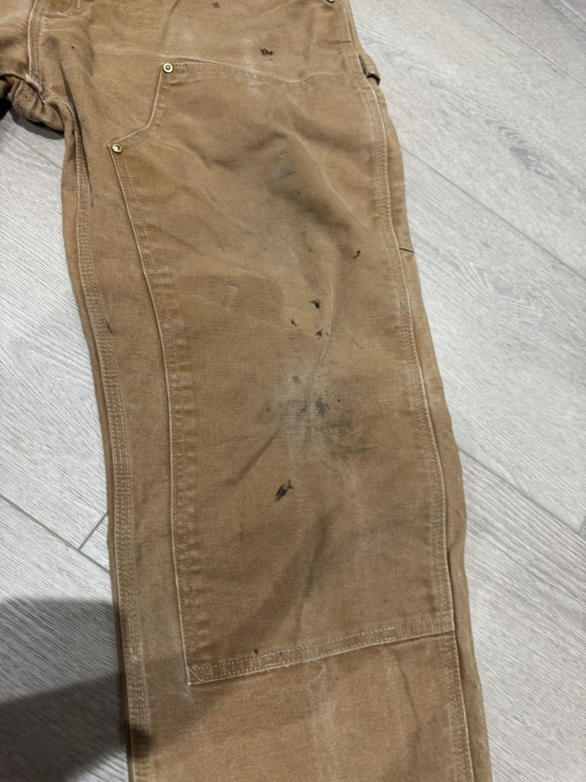 Carhartt × Vintage Vintage Baggy Carhartt Double Knee Carpenter Pants Size US 36 / EU 52 - 3 Thumbnail