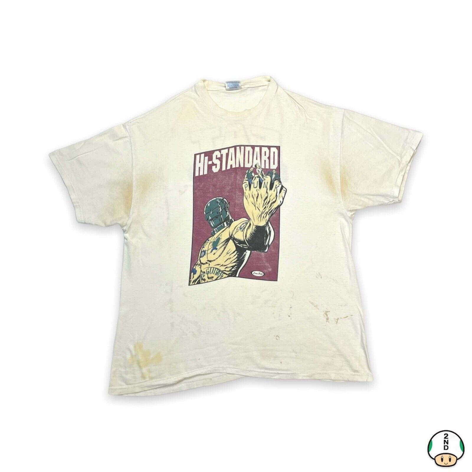 未使用】Hi-STANDARD XL Tシャツ バーガンディー パンスプ限定