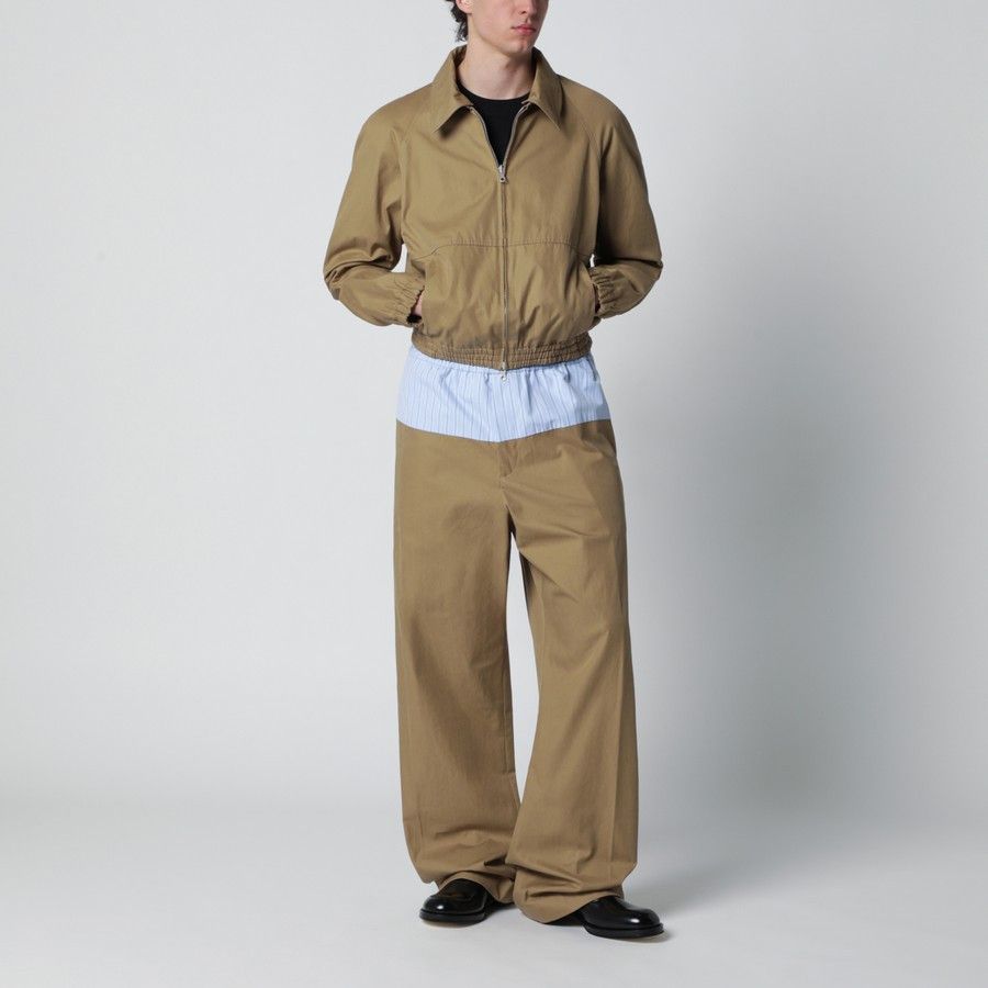 Dries Van Noten o1d2blof0226 Trousers in Beige Size US 32 / EU 48 - 2 Thumbnail