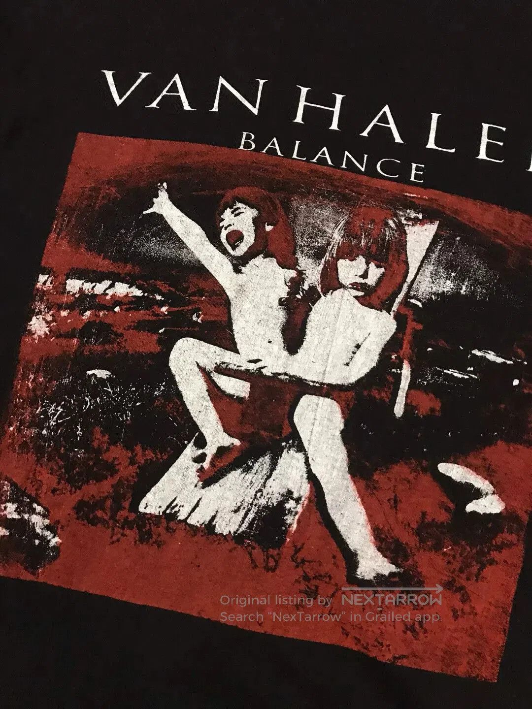 Vintage vintage van halen balance tour t. Size US XL / EU 56 / 4 - 3 Thumbnail