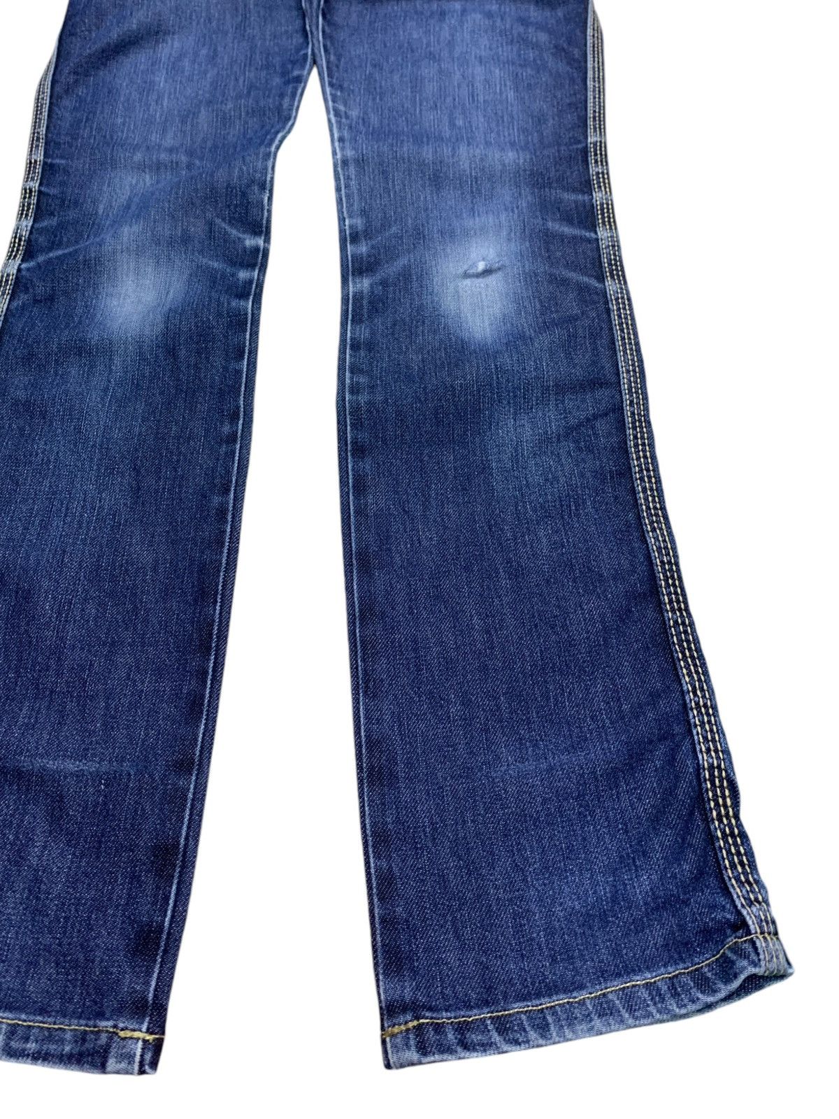 Hysteric Glamour Vintage Japanese Hysteric Glamour Blue Wash Slim Fit Jeans Size 29" - 7 Thumbnail