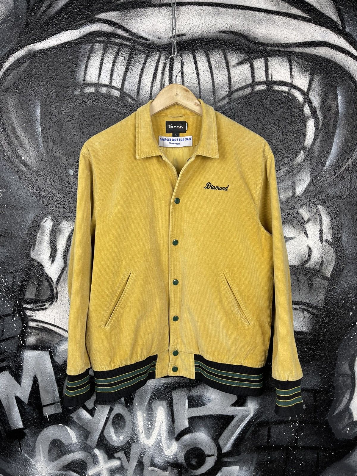 Diamond Supply Co. Diamond Supply Co. Corduroy Stadium Varsity Jacket Men’s L Size US L / EU 52-54 / 3 - 8 Thumbnail