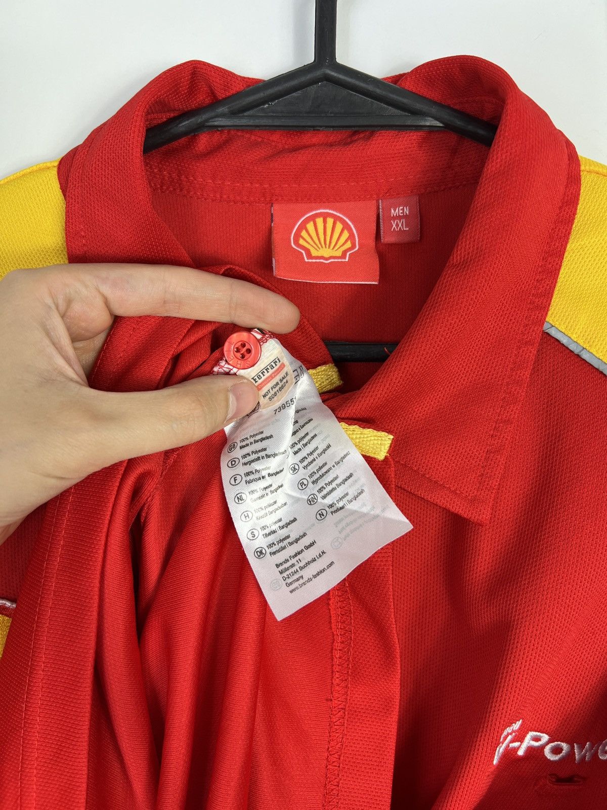 Ferrari Polo Shirt Ferrari Racing Nascar Shell V Power Koszulka Size US XXL / EU 58 / 5 - 3 Thumbnail