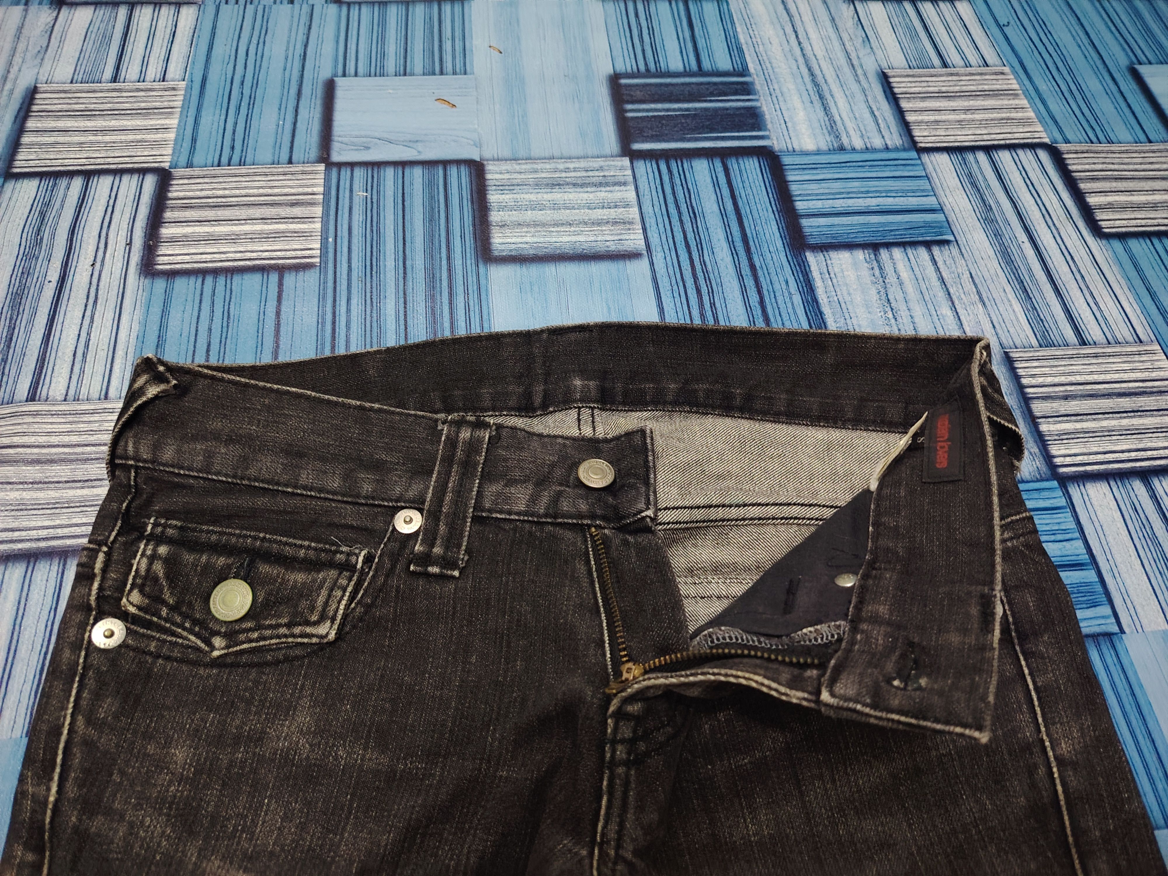 Who Decides War Japanese Modern Lovers Flared Jeans Distressed Denim Size US 30 / EU 46 - 7 Thumbnail