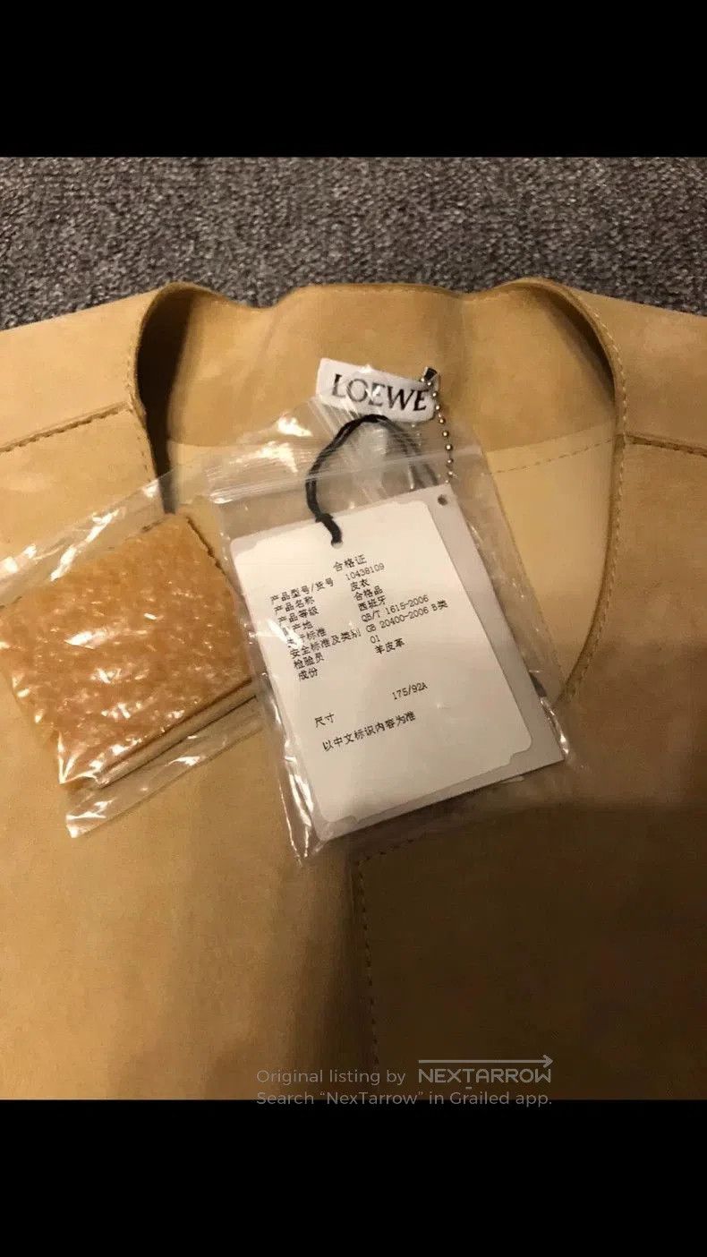 Loewe Loewe Leather Pullover Long Shirt Jacket. Size US L / EU 52-54 / 3 - 7 Thumbnail