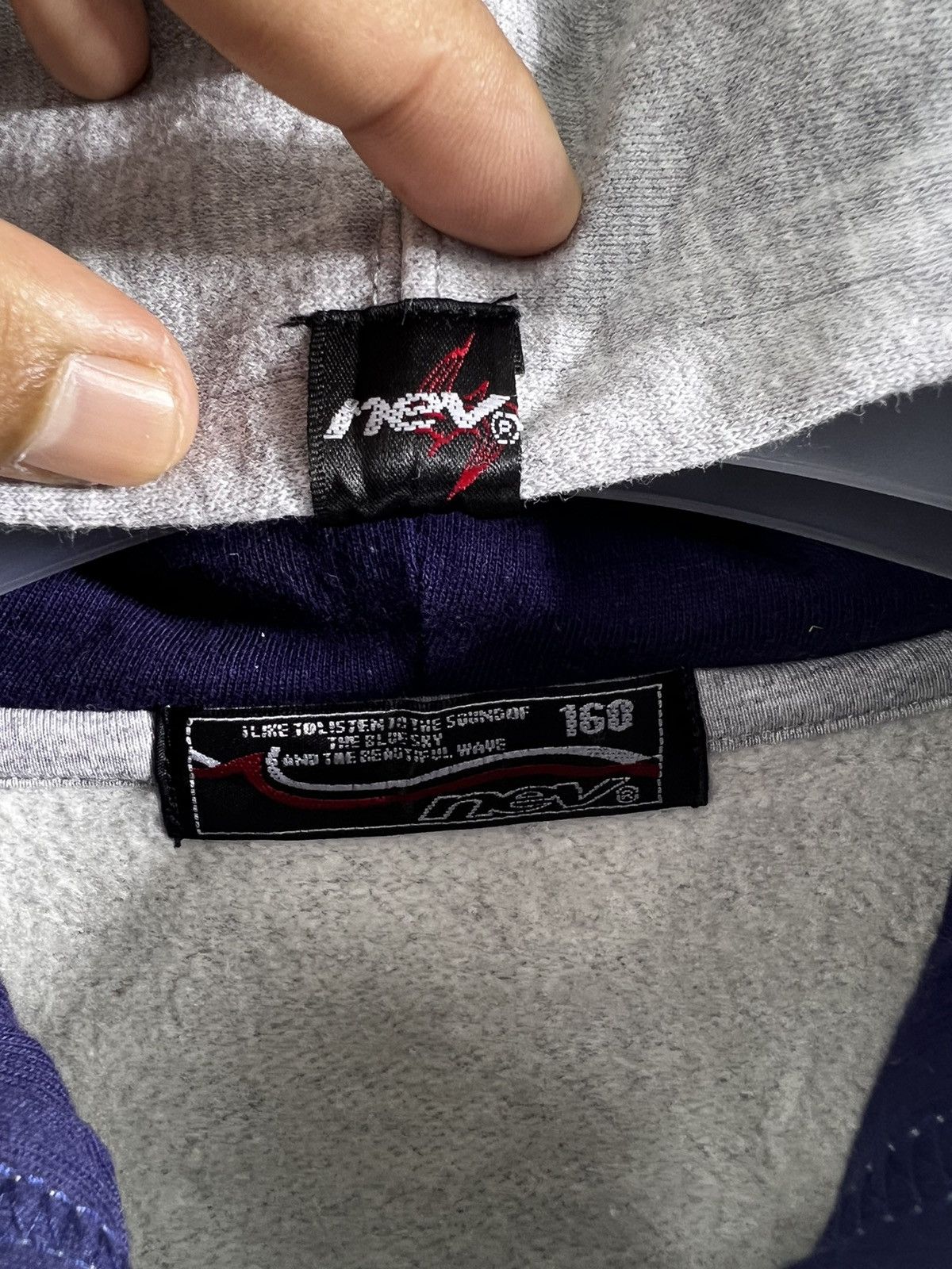 Japanese Brand 🔥 NEV SURF WORLD SURFING HOODIE Size US S / EU 44-46 / 1 - 9 Thumbnail