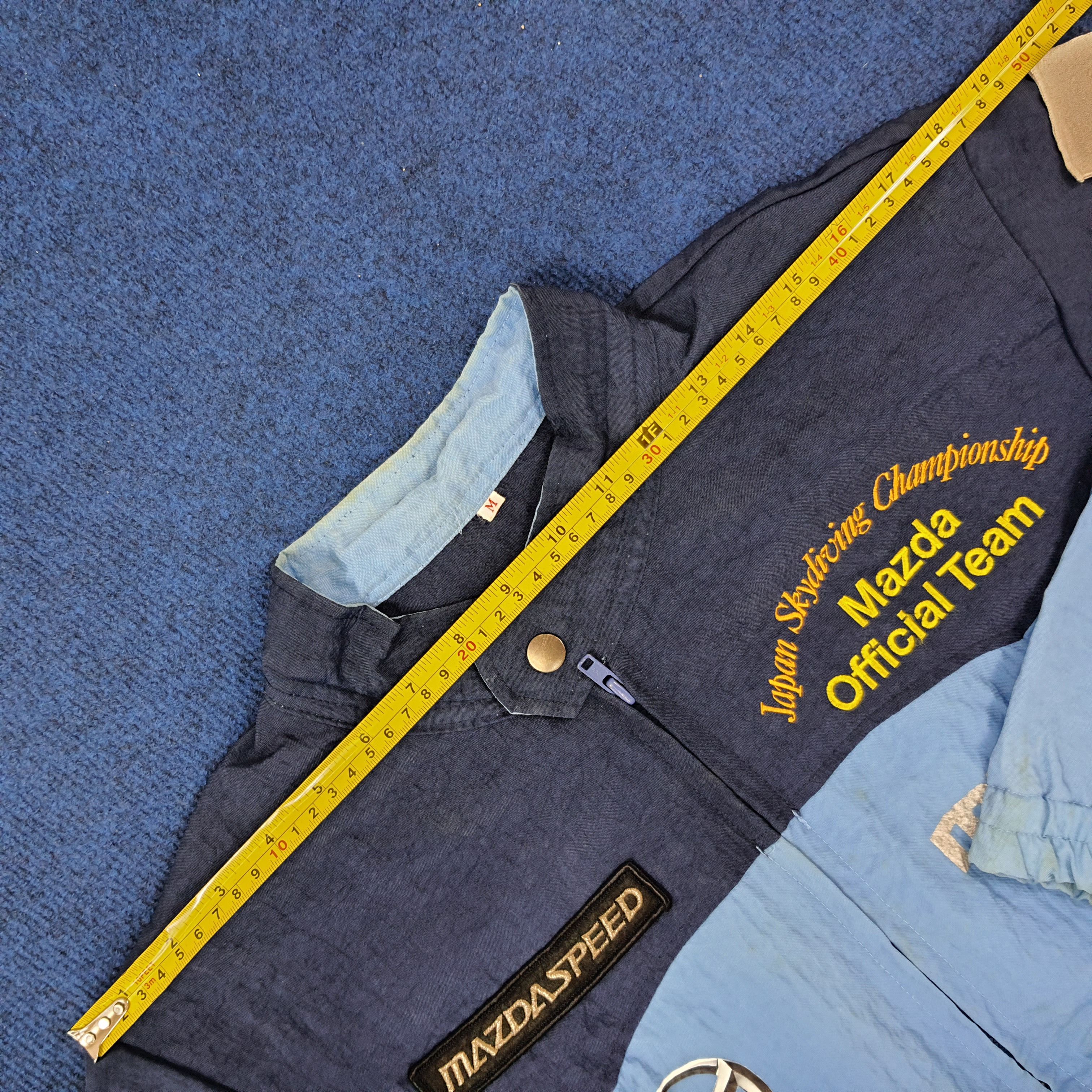 Japanese Brand × Vintage Vintage MAZDA Official Technical Staff Motorsports Jacket Size US M / EU 48-50 / 2 - 9 Thumbnail