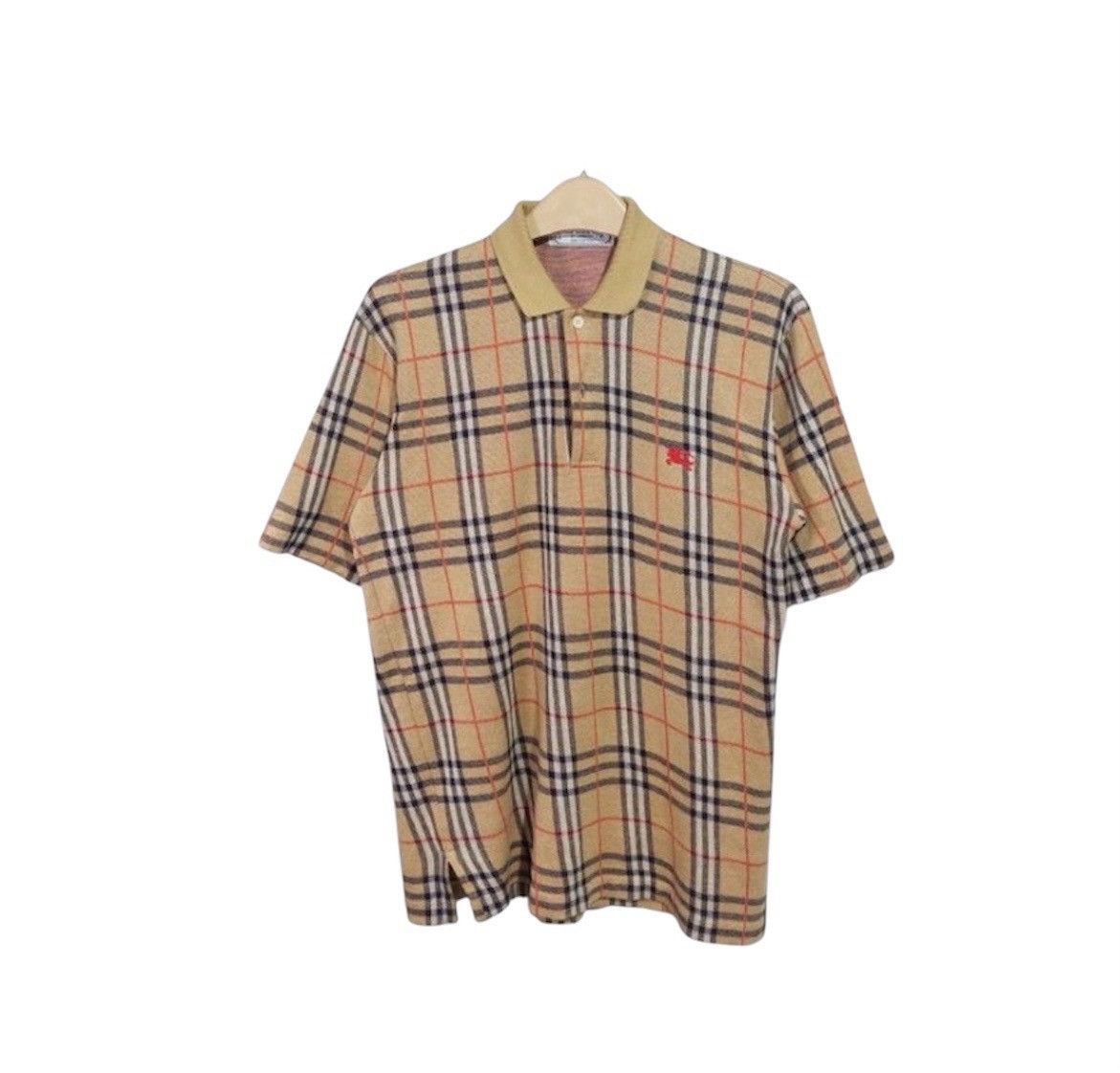 Burberry Vintage classic Burberry Nova Check Polos Size US S / EU 44-46 / 1 - 1 Thumbnail