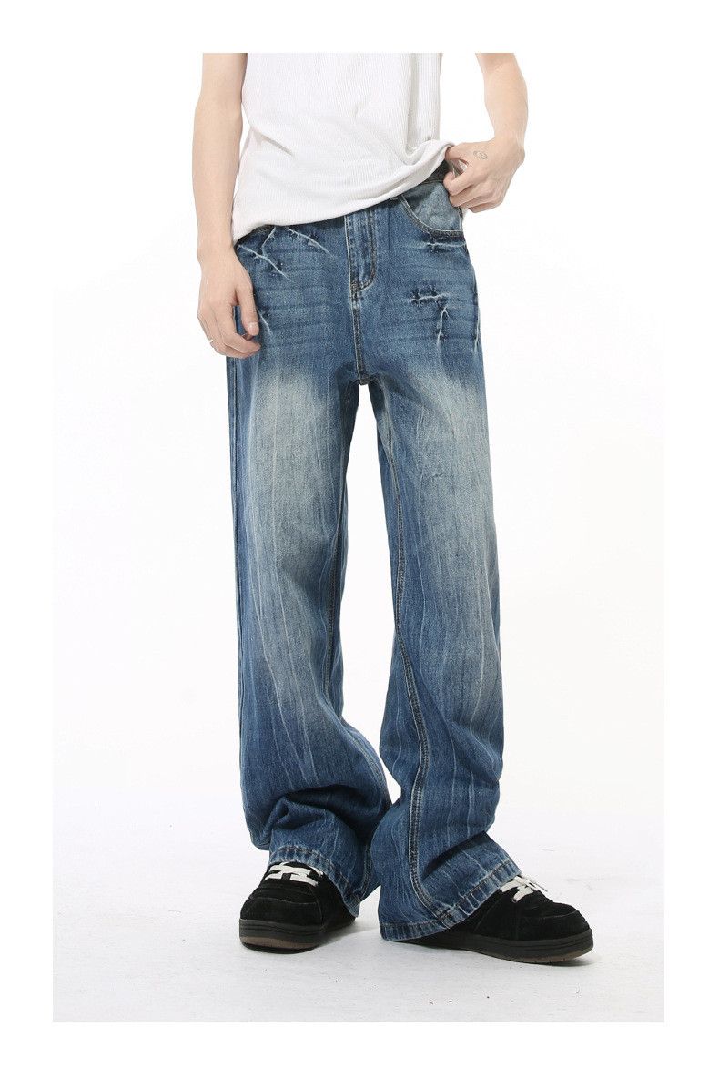 Japanese Brand × Jean American cleanfit washed heavy duty fashionable jeans Size US 34 / EU 50 - 1 Thumbnail