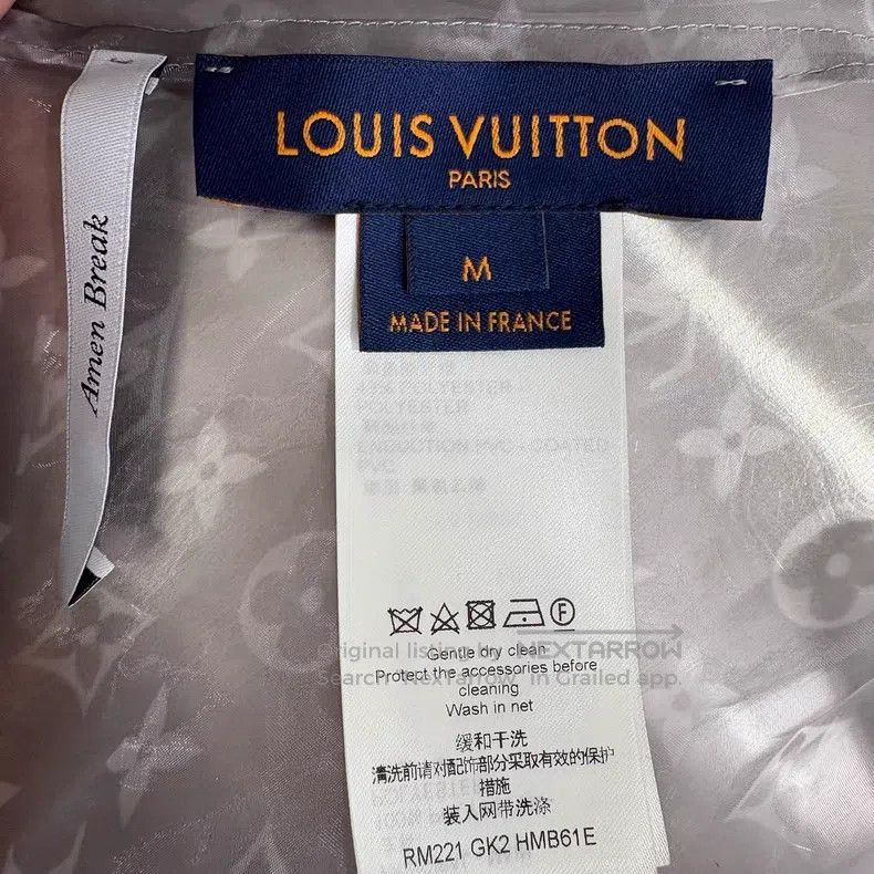Louis Vuitton Louis Vuitton Organza Checkerboard Long Sleeve Jacket Size US M / EU 48-50 / 2 - 3 Thumbnail