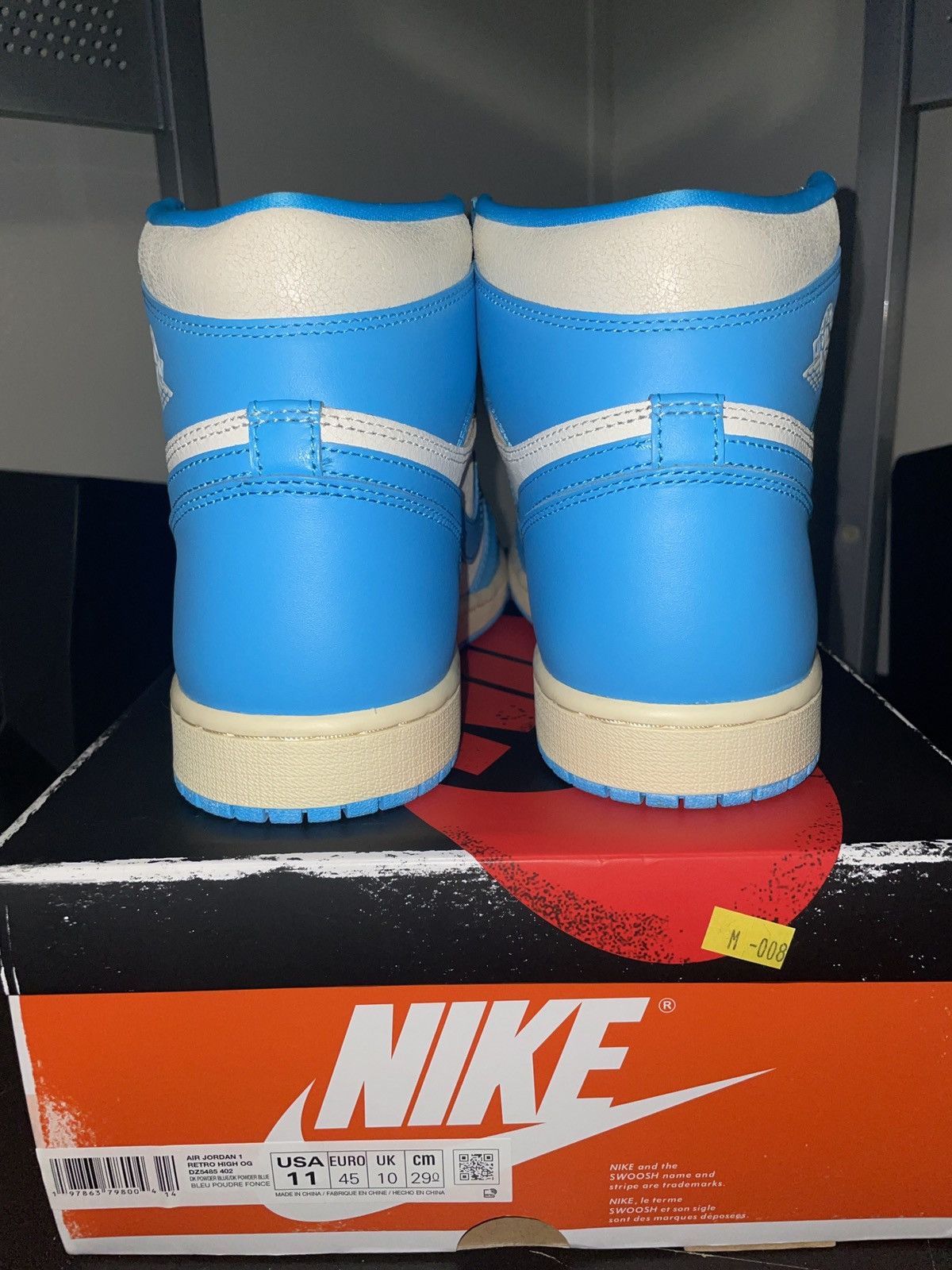 Jordan Brand × Nike × Retrofit AIR JORDAN 1 UNC REIMAGINED 2025 Size US 11 / EU 44 - 6 Thumbnail