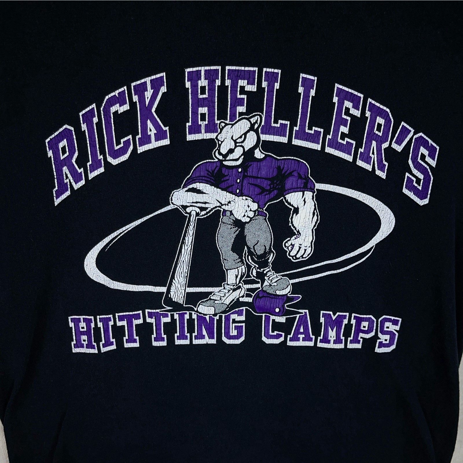 Gildan Vintage Collegiate Baseball Hitting Camp T Shirt Iowa Size US S / EU 44-46 / 1 - 2 Thumbnail