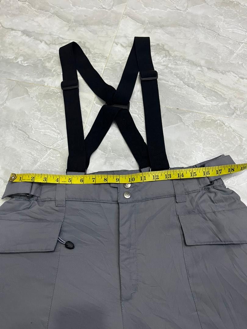 Japanese Brand Angelo Aerial Japanese Utility Snow Pants Grey Size US 34 / EU 50 - 16 Thumbnail