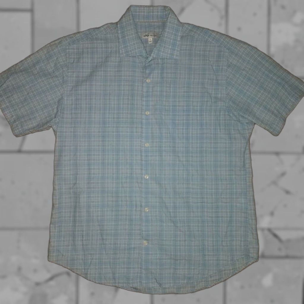 Peter Millar Peter Millar Multicolored Button Down Short Sleeve Shirt Mens Large Size US L / EU 52-54 / 3 - 1 Thumbnail