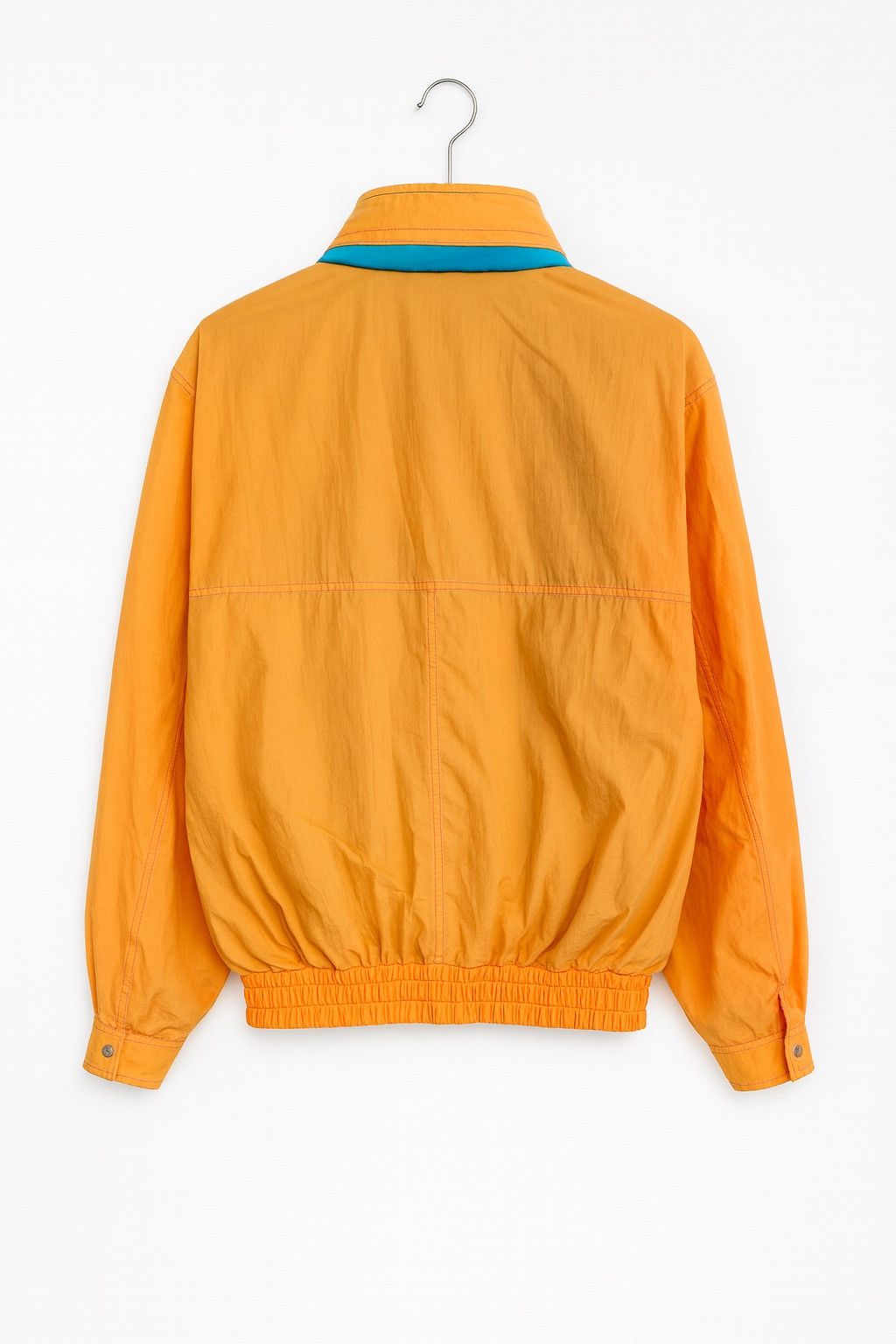 Vintage Vintage Adria Sports Nylon Jacket – Orange & Teal Line Size US M / EU 48-50 / 2 - 2 Thumbnail