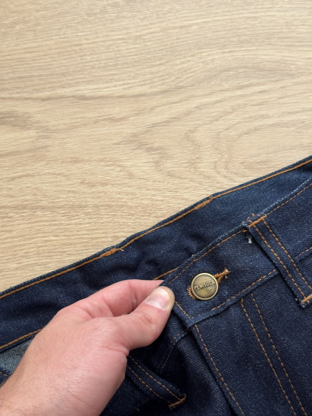HippyTree Vintage 60-70’s Penisula Women’s Hippie Baggy Denim Jeans Size 32" / US 10 / IT 46 - 7 Thumbnail