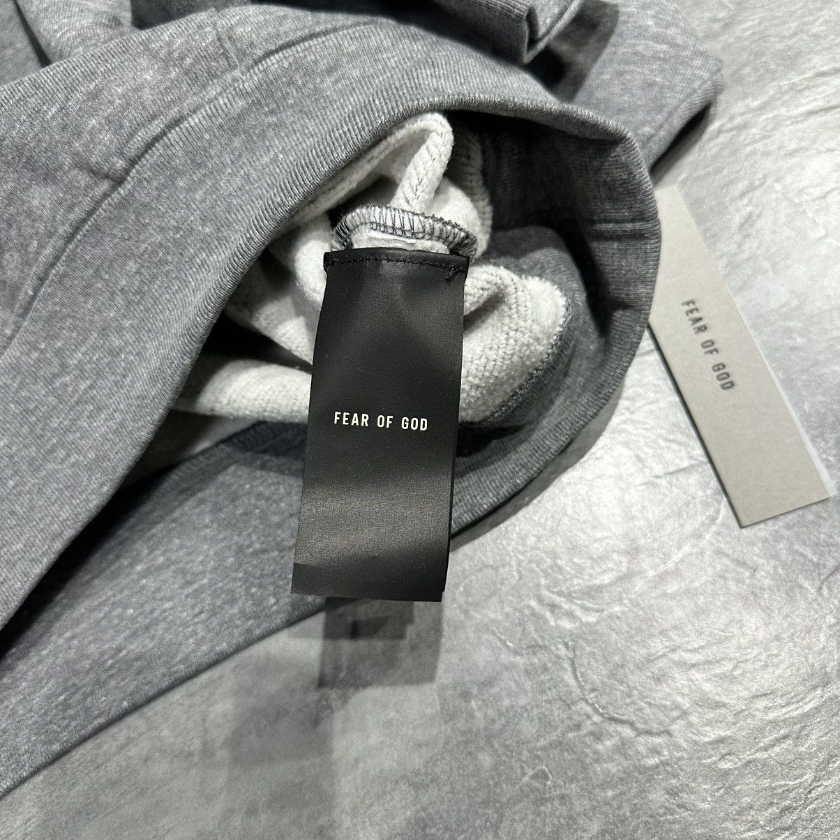 Fear of God Fear of God 7th FG Hoodie - Dark Heather Grey Size US M / EU 48-50 / 2 - 6 Thumbnail