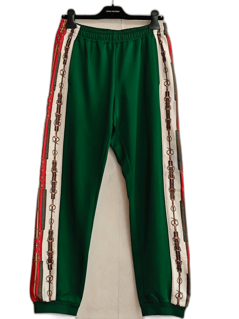Gucci Gucci Silk Chain In Green Casual Pants Size US 30 / EU 46 - 1 Thumbnail