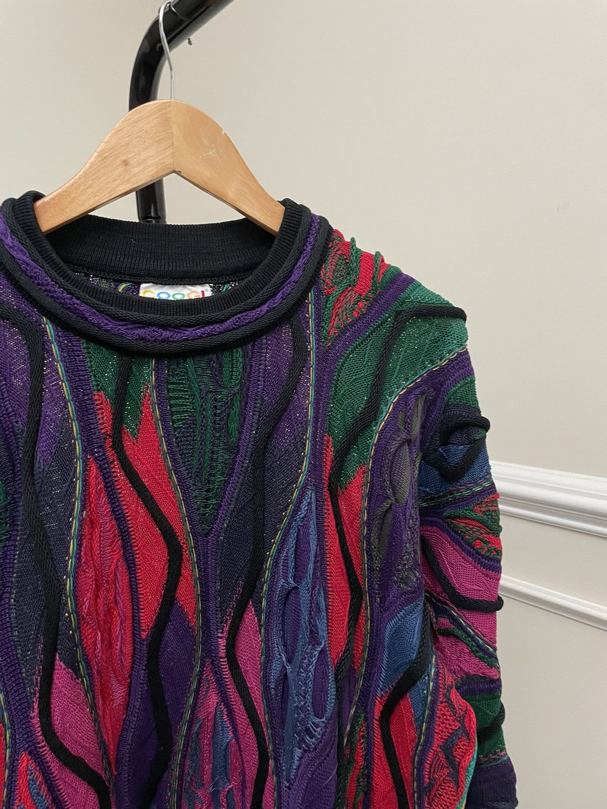 Coogi × Supreme Vintage 90s Coogi Australia 3D Sweater Kaptial 7G Knit Size US M / EU 48-50 / 2 - 1 Thumbnail
