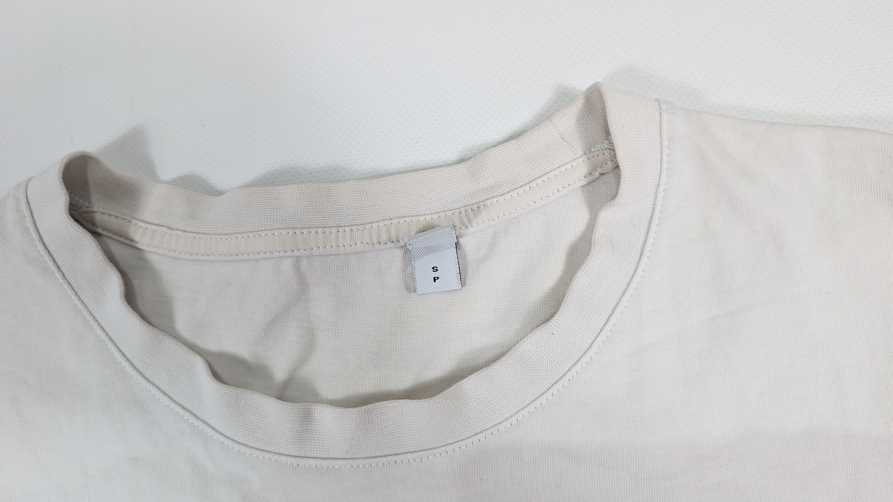 Burberry Burberry Deer Print White Cotton T-Shirt Size S Size US S / EU 44-46 / 1 - 5 Thumbnail