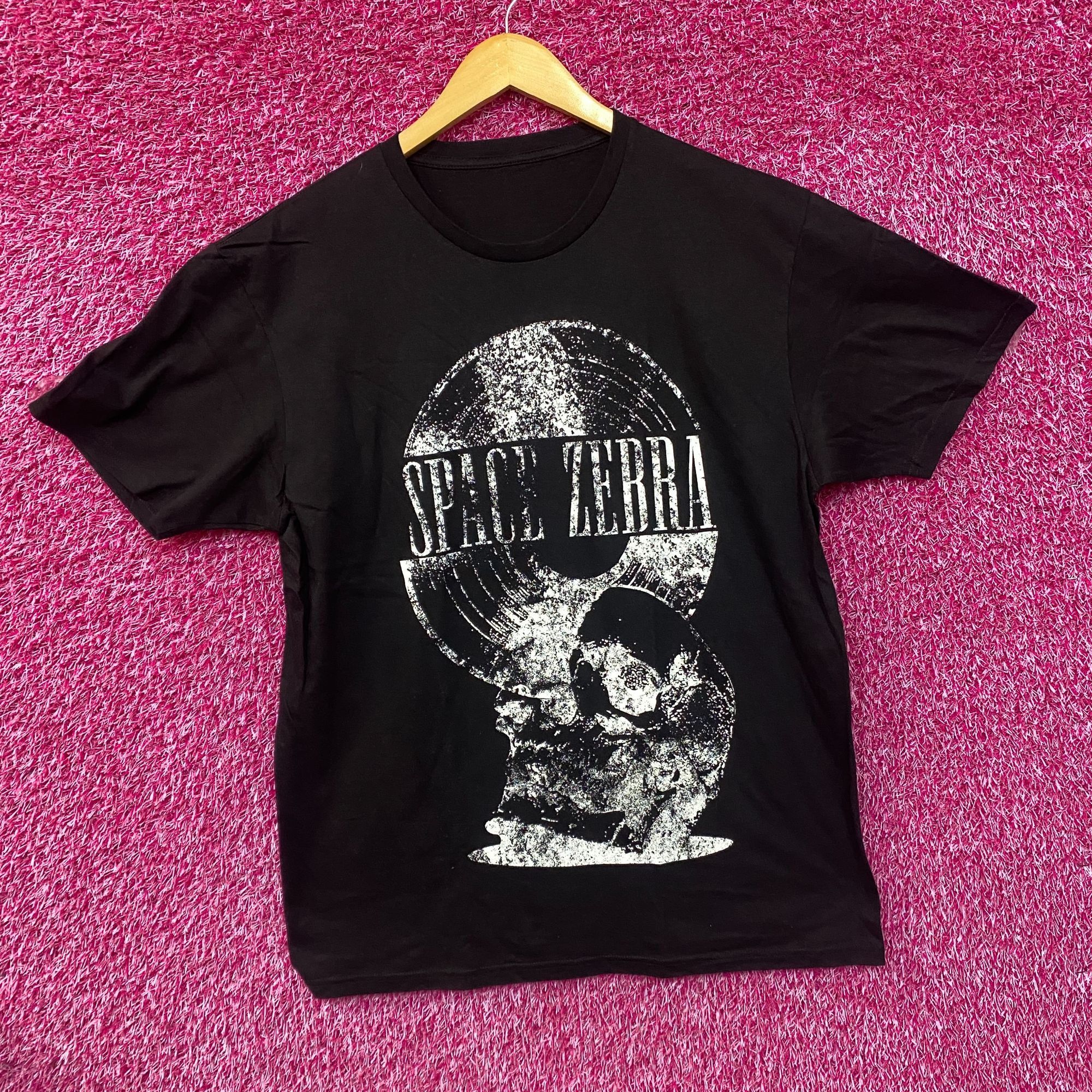 Band Tees Space Zebra Broken Records Rock Band T-Shirt Large Size US L / EU 52-54 / 3 - 3 Thumbnail