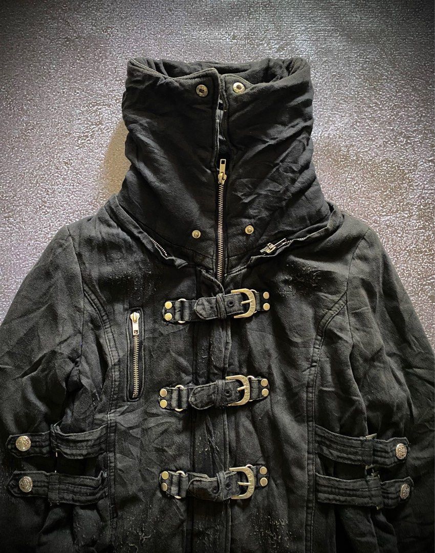 GOA bondage jacket retro punk Iswn lgb style Size US M / EU 48-50 / 2 - 5 Thumbnail