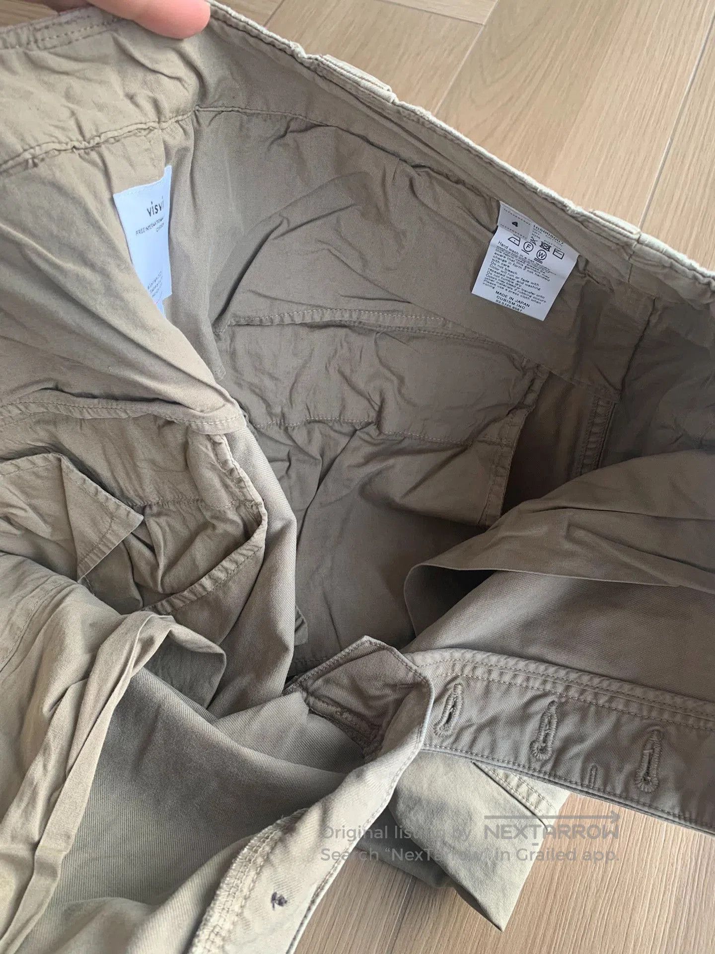 Visvim VISVIM Wide Chino Pants Crash. Size US 35 - 3 Thumbnail