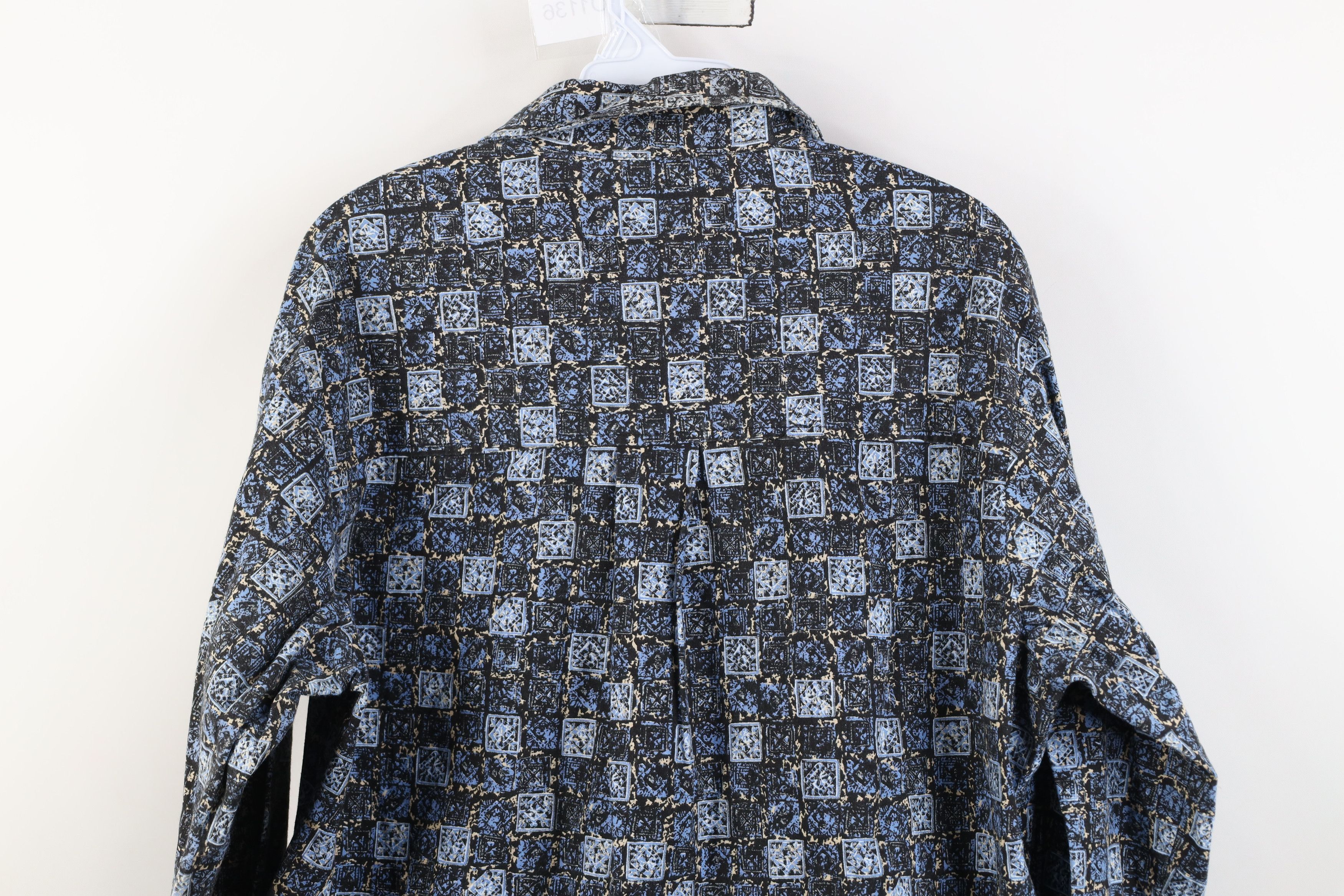 Vintage Vintage 90s Streetwear Collared Button Shirt Cotton Size US L / EU 52-54 / 3 - 9 Thumbnail