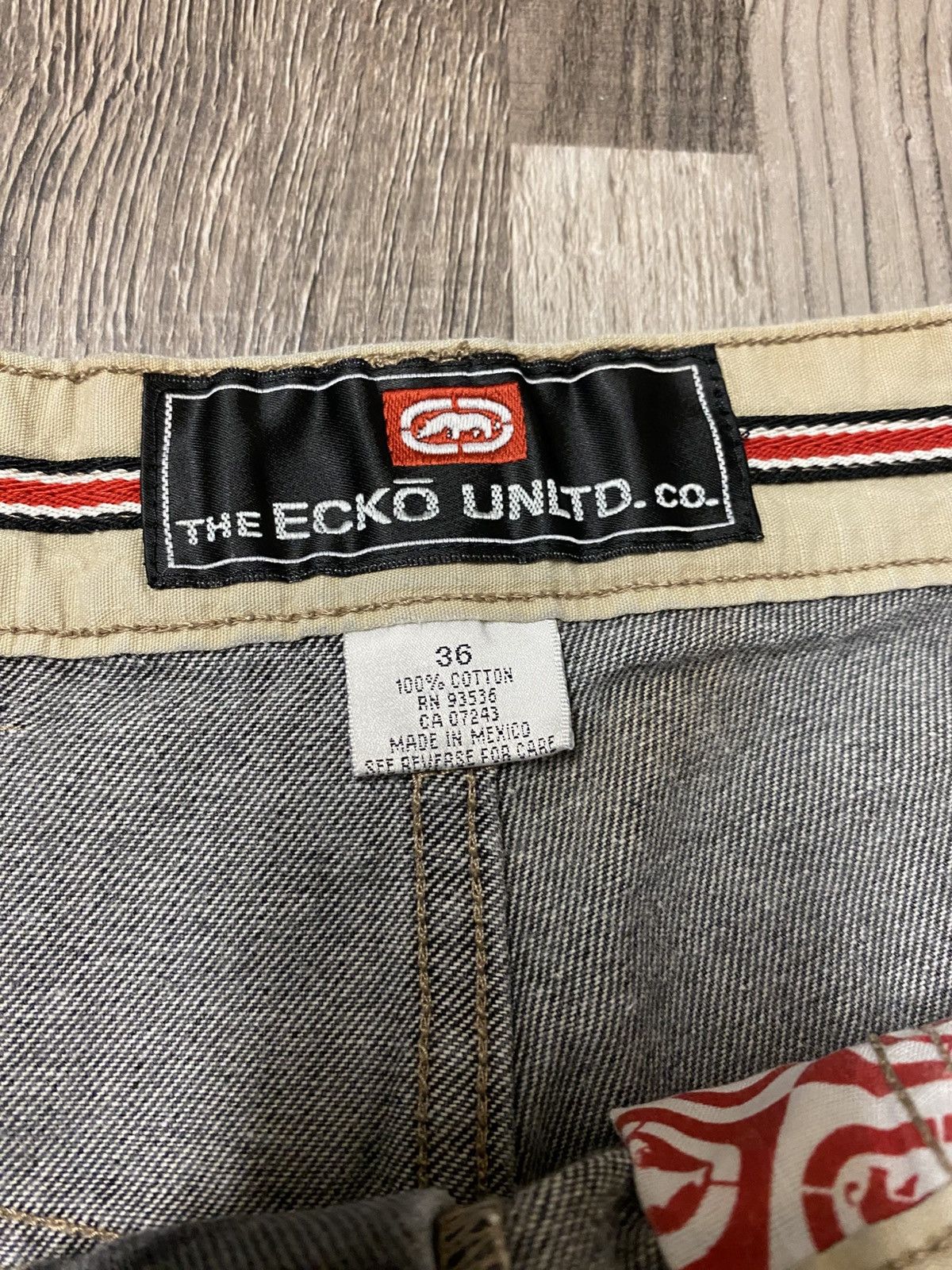 Ecko Unltd. Vintage Ecko Jeans Denim Baggy Pants Y2K Jesse Pinkman Size US 36 / EU 52 - 7 Thumbnail